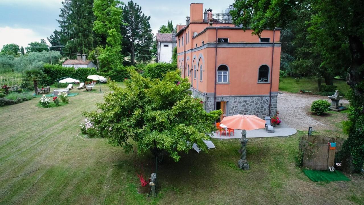 バニョレージョ Casal Ponziani Per Civita E Dintorniヴィラ エクステリア 写真