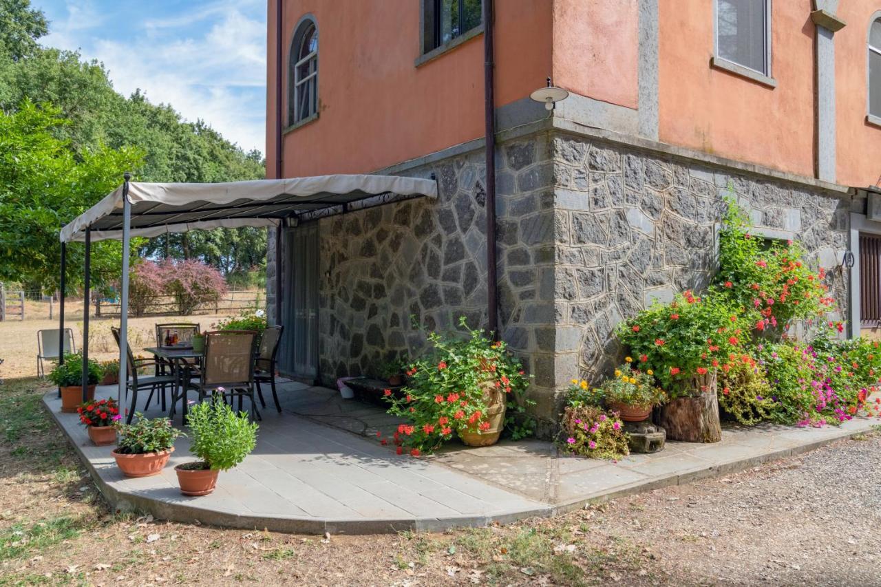 バニョレージョ Casal Ponziani Per Civita E Dintorniヴィラ エクステリア 写真